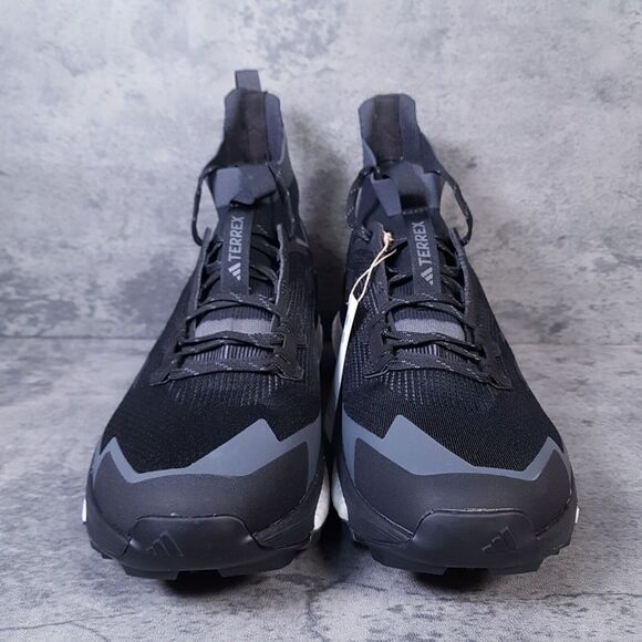 ADIDAS Terrex Free Hiker 2.0 Hiking Shoes Boots Mens 12 Black White - Picture 3 of 6